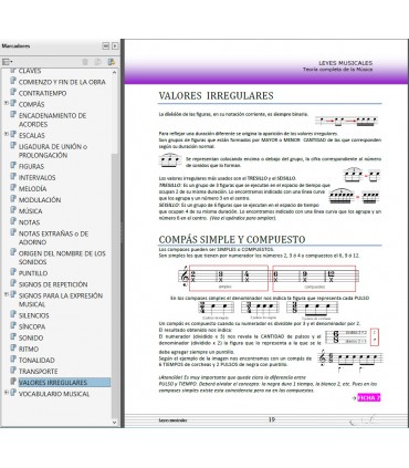 LEYES MUSICALES - Teoría completa de la música - EBOOK