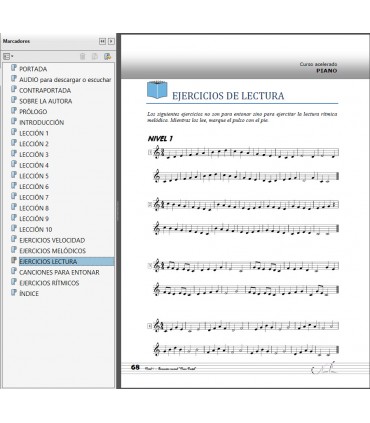 PIANO - Curso Acelerado NIVEL 1 - EBOOK