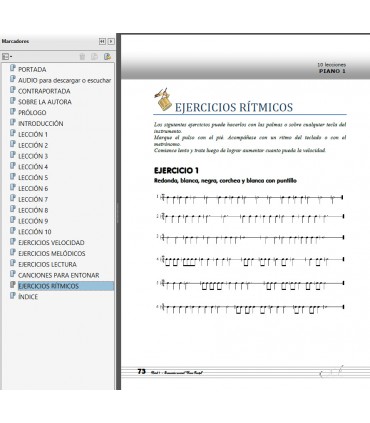 PIANO - Curso Acelerado NIVEL 1 - EBOOK