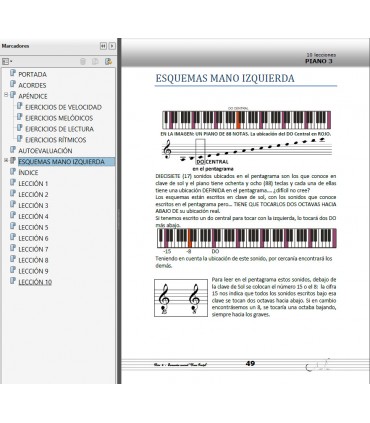 PIANO - Curso Acelerado NIVEL 3 - EBOOK