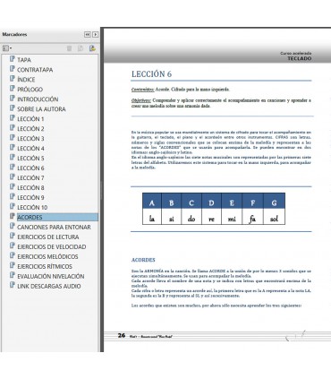 TECLADO - Curso Acelerado NIVEL 1 - EBOOK