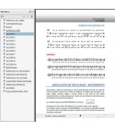 TECLADO - Curso Acelerado NIVEL 2 - EBOOK
