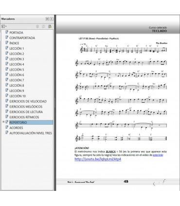 TECLADO - Curso Acelerado NIVEL 3 - EBOOK