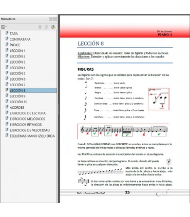 Libro de Piano NIVEL 3 - EBOOK