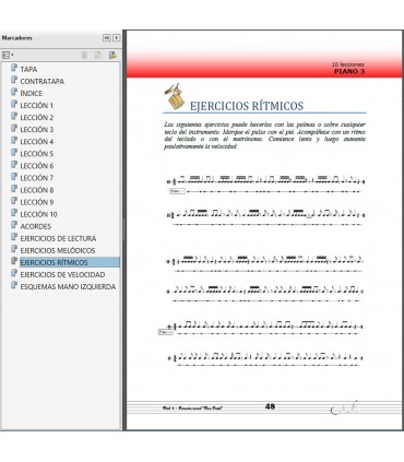 Libro de Piano NIVEL 3 - EBOOK
