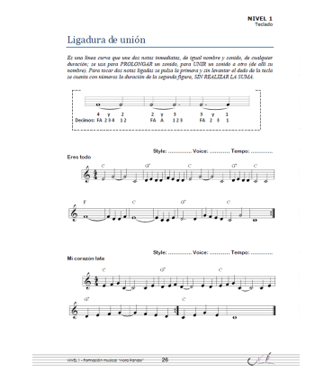 Teclado - Nivel 1 - EBOOK
