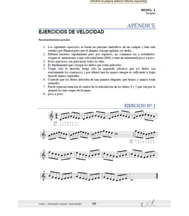 Teclado - Nivel 1 - EBOOK