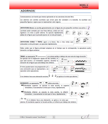 Teclado - Nivel 6 - EBOOK