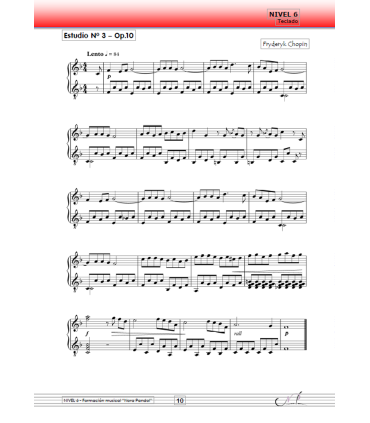 Teclado - Nivel 6 - EBOOK