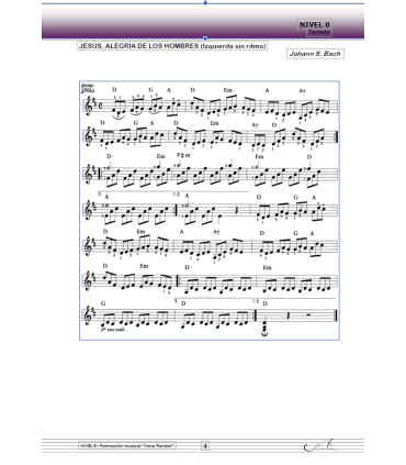 Teclado - Nivel 8 - EBOOK