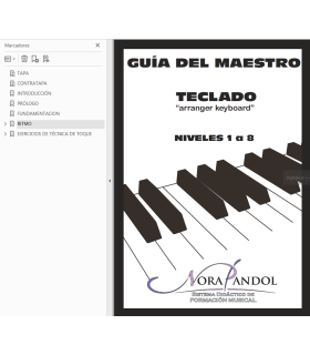 GUÍA DEL MAESTRO - Teclado Niveles 1 a 8 - EBOOK