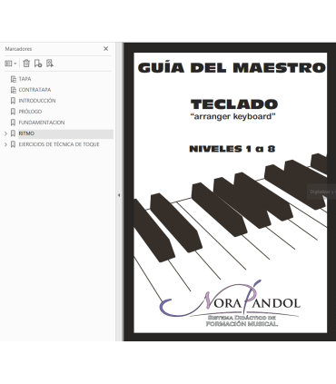 GUÍA DEL MAESTRO - Teclado Niveles 1 a 8 - EBOOK
