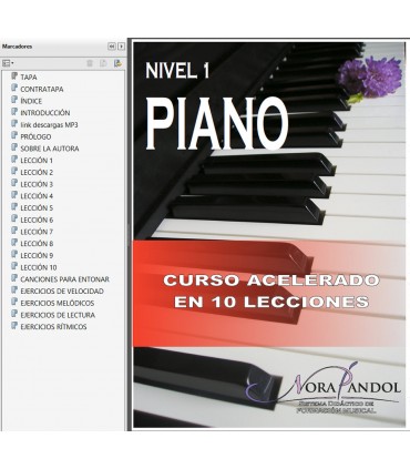 PIANO - Curso Acelerado NIVEL 1 - EBOOK