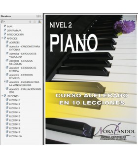 PIANO - Curso Acelerado NIVEL 2 - EBOOK