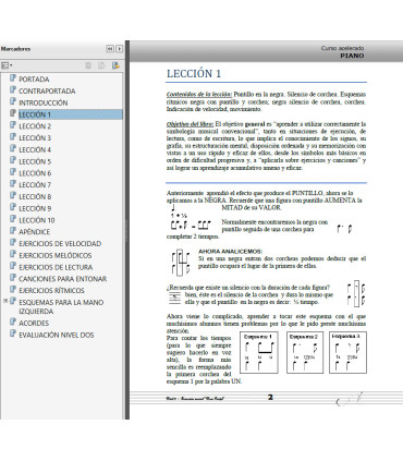 Libro de Piano NIVEL 2 - EBOOK