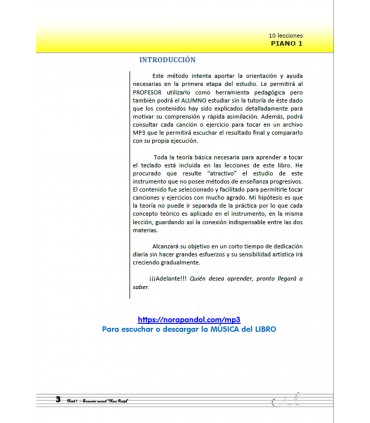 Libro de Piano NIVEL 1 - PAPEL