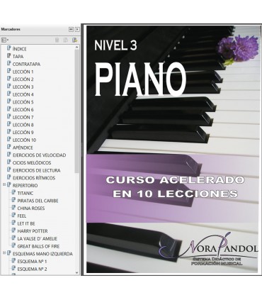 PIANO - Curso Acelerado NIVEL 3 - EBOOK