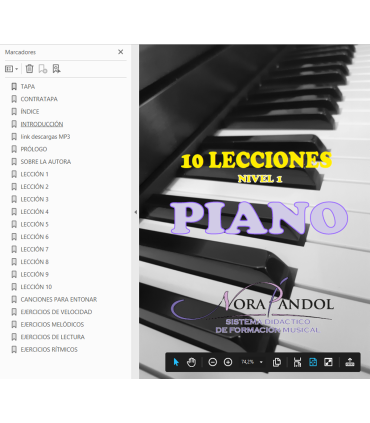 Libro de Piano NIVEL 1 - EBOOK