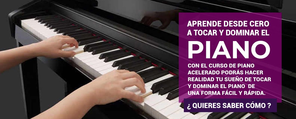 Aprende desde cero a tocar y dominar el piano
